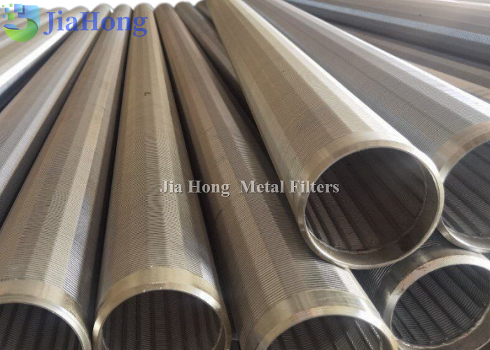 Stainless Steel Johnson Slotted Wedge Wire Tube Stainless Steel Johnson Slotted Wedge Wire Tube