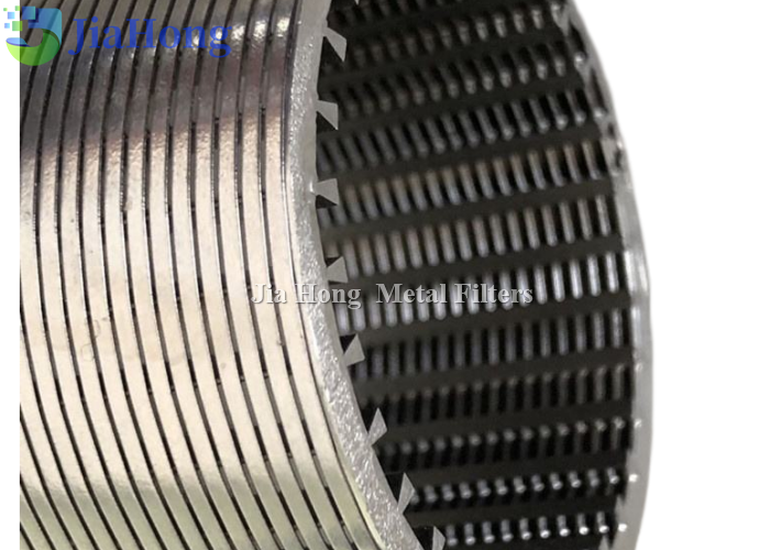 Stainless Steel Johnson Slotted Wedge Wire Tube Stainless Steel Johnson Slotted Wedge Wire Tube