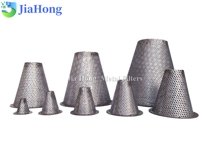 Stainless Steel Conical Temporary Strainer Stainless Steel Conical Temporary Strainer