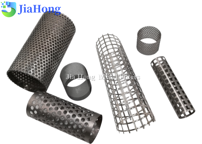 Stainless Steel Perforated Filter Support Tube
