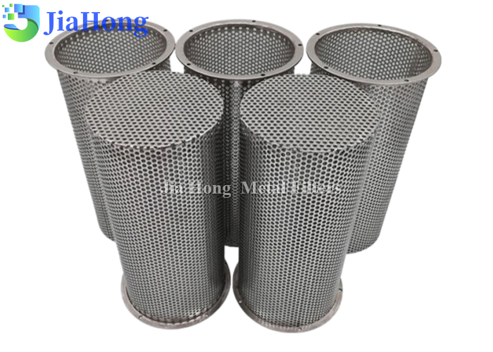 Stainless Steel Perforated Filter Support Tube Stainless Steel Perforated Filter Support Tube