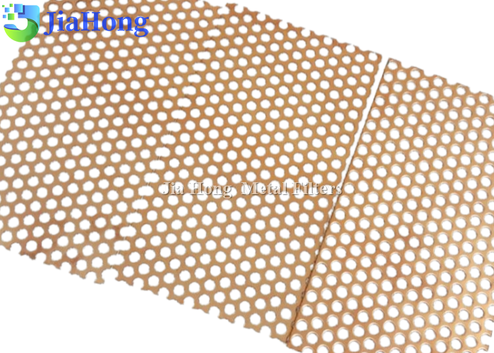 Copper Perforated Metal Sheet 